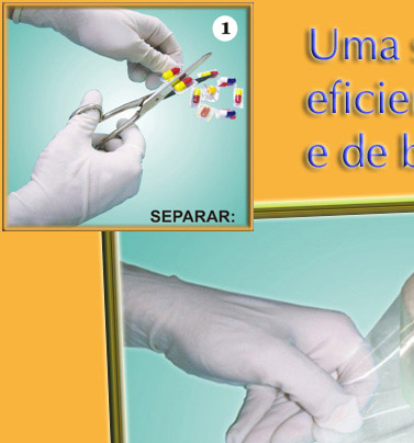 Sistema DUPLEX de dosagem para medicamentos